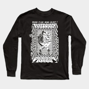 Mudd Club Mind blast garage punk flyer shirt Long Sleeve T-Shirt